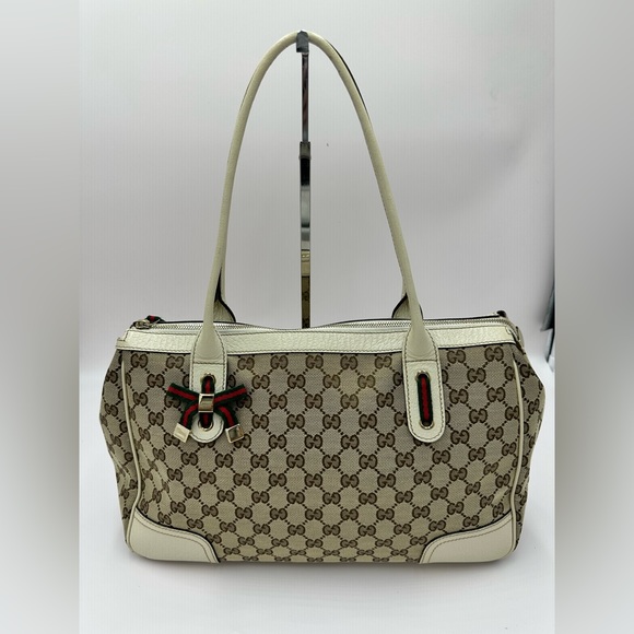 GUCCI Princy GG Canvas Tote - Picture 1 of 12